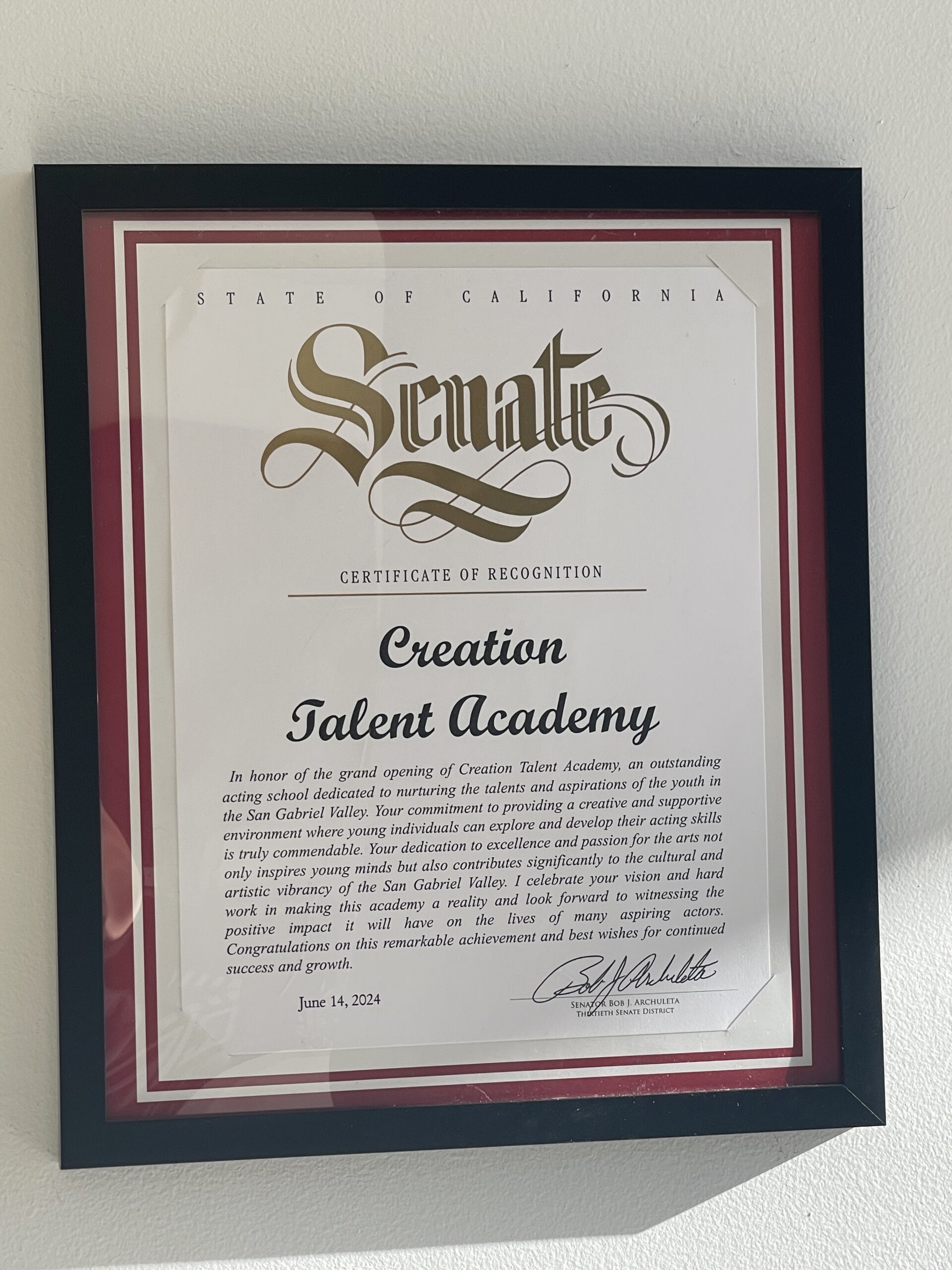 California State Senate - Grand Opening (2024)